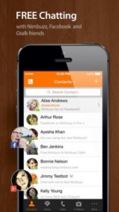 Nimbuzz for Android and Iphone