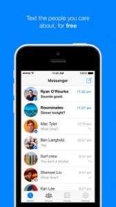 Facebook Messenger for Android and Iphone